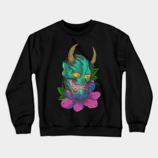 Hannya Peony Crewneck Sweatshirt